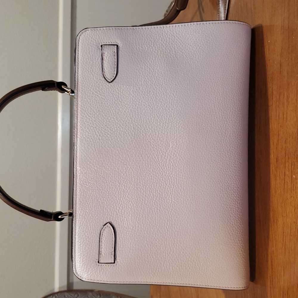 Like NEW Coach Belted Colorblock Lane Carryall Bag - Picture 4 of 13